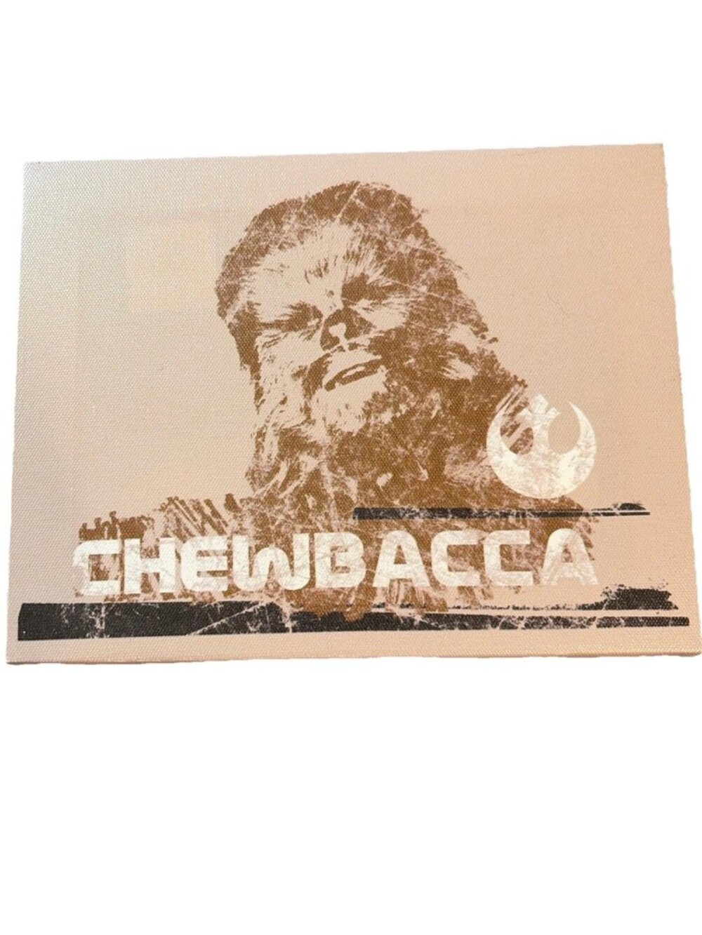 Artissimo Star Wars Chewbacca Stretched Canvas Wall Art Print 2016